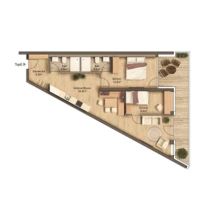 Panorama Moesern Apartment