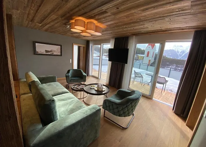 Panorama Moesern * Seefeld w Tirolu