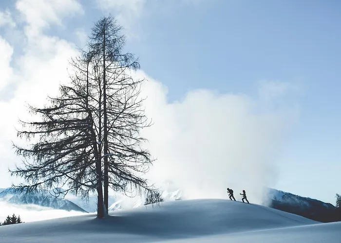 Panorama Moesern * Seefeld w Tirolu