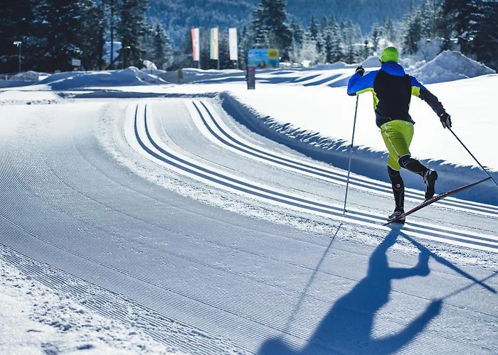 Panorama Moesern Seefeld w Tirolu