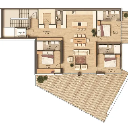 Panorama Moesern Apartamento *